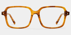 Talia Yellow Frame Glasses with Square Frame Online | ZEELOOL
