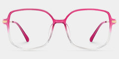 Payton Square Geometric Ombre Frame Glasses | Zeelool