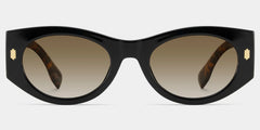 Reina black Frame Polarized Sunglasses with geometric Style Online | ZEELOOL