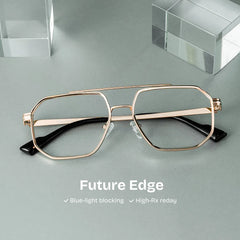 Autumn metal frame aviator glasses Online | ZEELOOL
