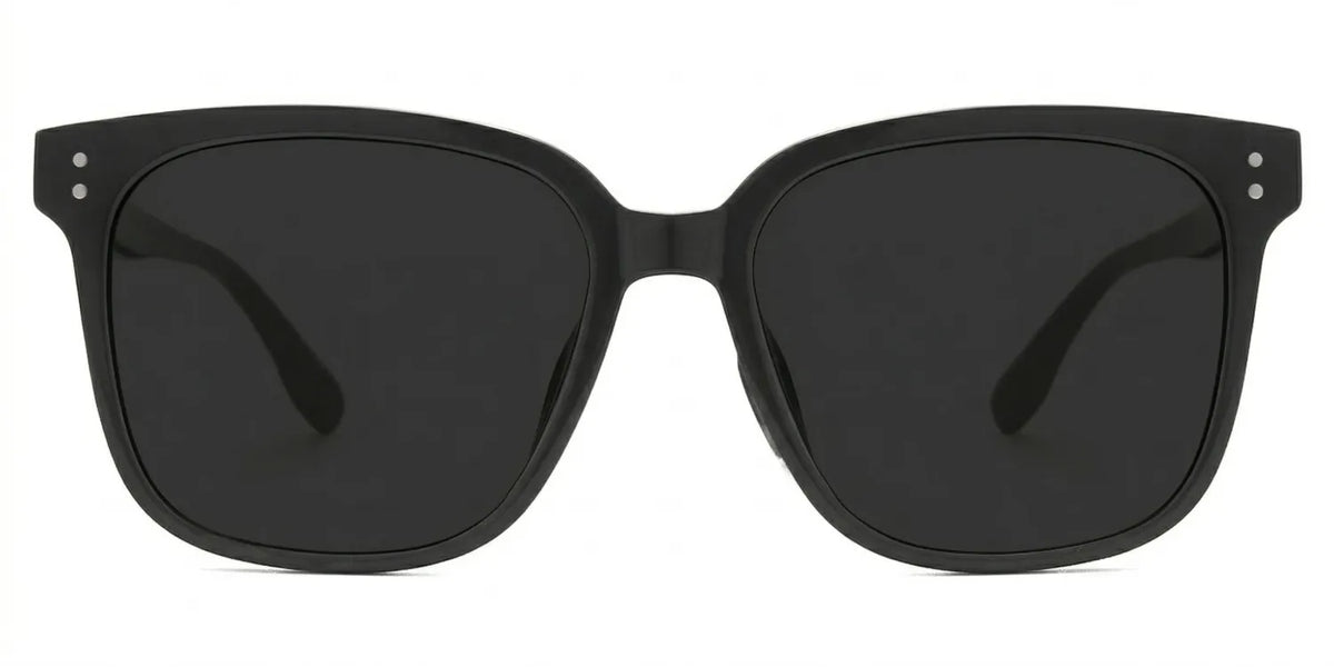 Oglesby Square Blue Light Blocking Glasses Black Frame | Zeelool
