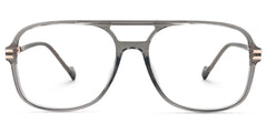 Square Nyawa Gray Glasses deals -Zeelool Glasses