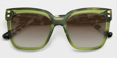 Minguela green square frame glasses Online | ZEELOOL