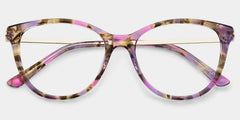 Eli Round Mixed Glasses Frames with Flowers for Women | ZEELOOL