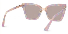 Darlyn Soft Pink Glasses in Cateye Full-Frame  | Zeelool