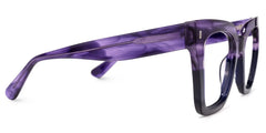 Kathya Square Purple Eyeglasses & Glasses Frames