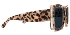 Yael Square Light-Tortoise Sunglasses | Zeelool Glasses