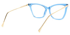 Hilary Butterfly Blue Glasses | Zeelool Glasses