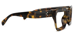 Nevaeh Square Tortoise Eyeglasses For Women and Men