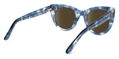 Starry Cateye Blue Sunglasses | Zeelool Glasses