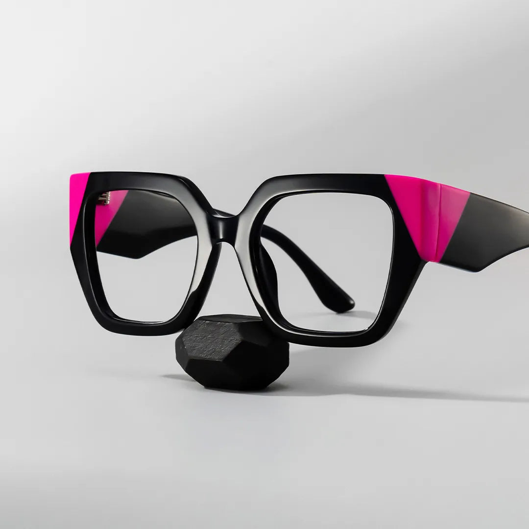 Viva Black Frame Glasses with Square Frame Online | ZEELOOL