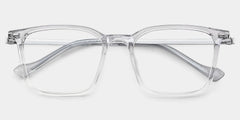 Archer Men Grey Glasses in Rectangle Frames | ZEELOOL