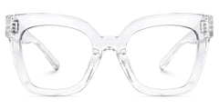 Malcolm Square Clear TR90 Frame Glasses | Zeelool