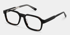 Arden Rectangle Tortoise Frame Eyeglasses for Man| ZEELOOL