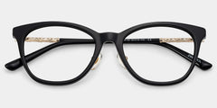 April Black Frame Glasses with Cat eye Frame Online | ZEELOOL