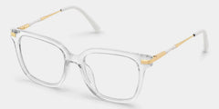 Jacqui Square Clear Eyeglasses and Glasses Frames