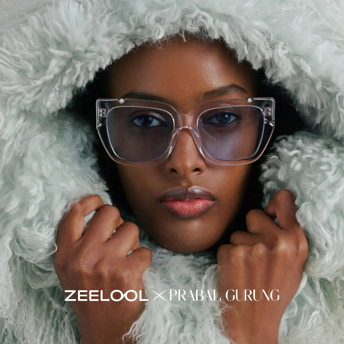 Marilyn Clear Butterfly Sunglasses | ZEELOOL x Prabal Gurung