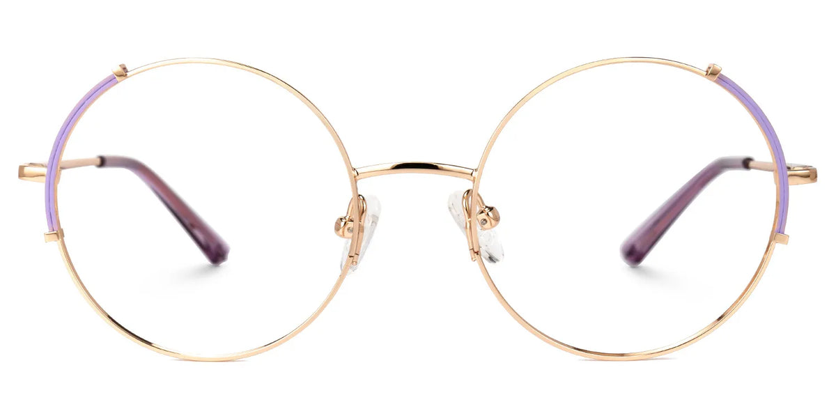 Rindy Round Purple Glasses