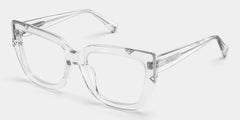 Marilyn Clear Butterfly Frame Designer Glasses | ZEELOOL x Prabal Gurung