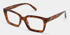 Marley Tortoise Eyeglasses with Rectangle Frames | ZEELOOL
