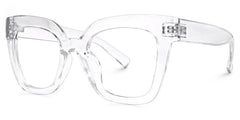 Malcolm Square Clear TR90 Frame Glasses | Zeelool