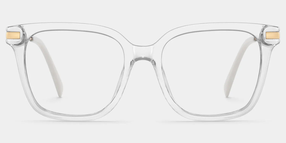 Jacqui Square Clear Eyeglasses and Glasses Frames