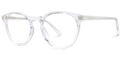 Kasey Round Clear Glasses | Zeelool Glasses