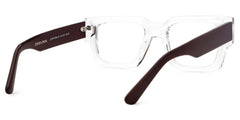 Clear TR90 Rectangle Eyeglasses- Garza
