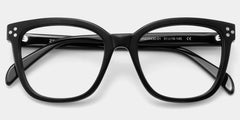 Scarlett Black Frame Glasses with Square Frame Online | ZEELOOL