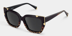 Dax Square black leopard print Frame Eyeglasses for Women| ZEELOOL
