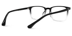 Martinez Square Black Glasses | Zeelool Glasses
