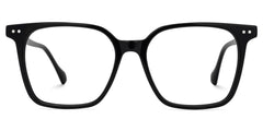 Square Black Acetate Eyeglasses Frames