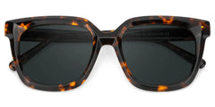 Lark Square Tortoise Polarized Sunglasses