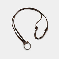 Sunglasses Strap Eyeglass Cord in Leopard Black