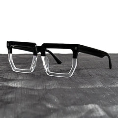 Rectangle Daniela Two-Tone Glasses deals -Zeelool Glasses