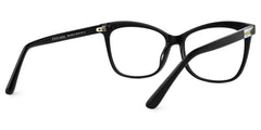 Alfred Butterfly Black Square Frame Glasses | Zeelool