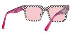 Thomason Men's Rectangular Frames With Black And Clear