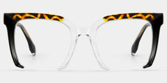 Misty Square Black Glasses | Zeelool Glasses