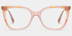 Jolie Pink Butterfly Gradient Frame Glasses | ZEELOOL