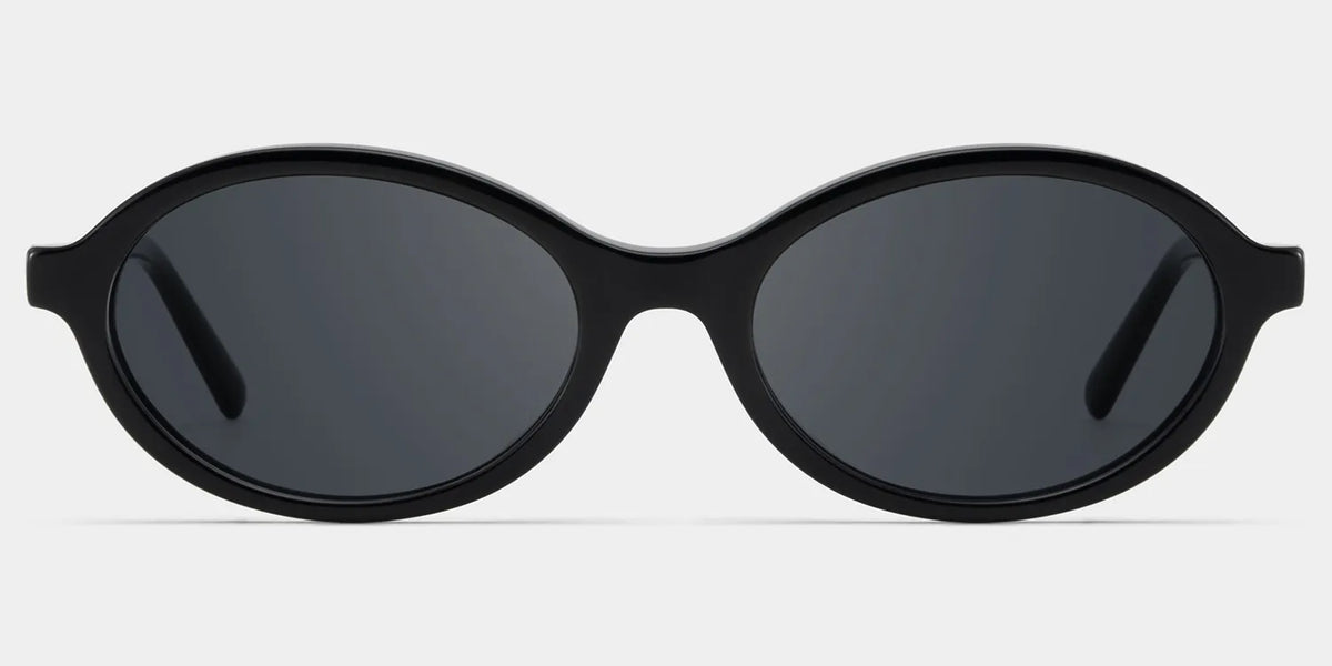 Oval Black Eyeglasses- Everly Acetate Frame Glasses