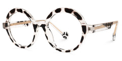 Shermier Round Two-Tone Glasses