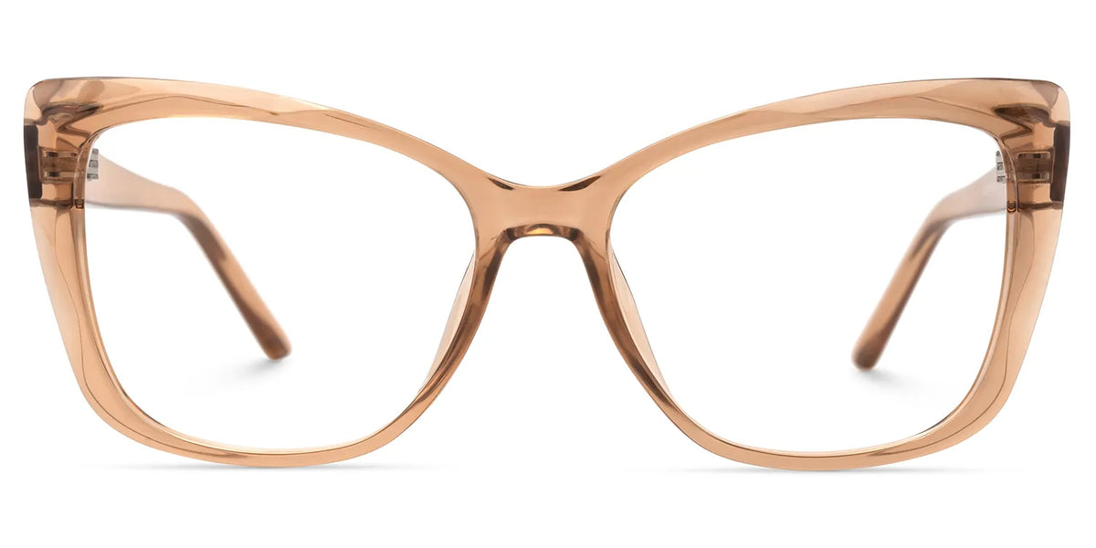 Farris Transparent Square Frame Glasses for Women | Zeelool