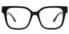Kerri Oversized Black Square Glasses | Zeelool