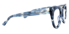 Starry Cateye Blue Frame Glasses | Zeelool Optical