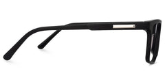 Daniel Rectangle Black Glasses | Zeelool Glasses