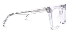 Khadra Square Clear Glasses | Zeelool Glasses