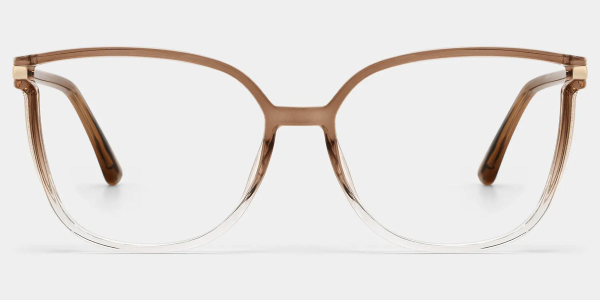 Rodz Square Brown Eyeglasses and Thin Frames Glasses