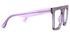 Rubin Purple Denim Eyeglasses | Zeelool