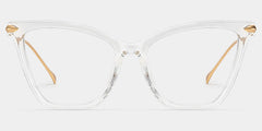 Hilary Butterfly Clear Frame Glasses | Zeelool