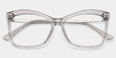 Smoke Color Eyeglasses for Isaebella Frame Glasses | Zeelool